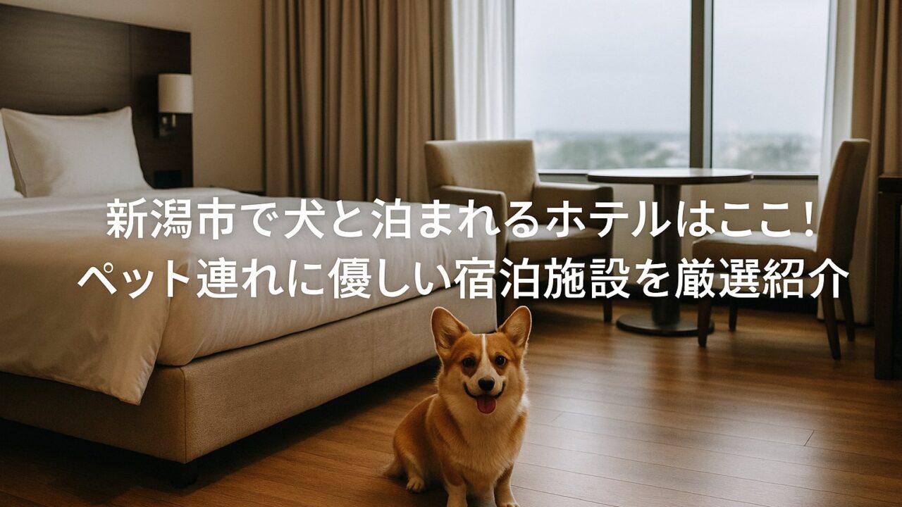 犬と泊まれるホテルの紹介